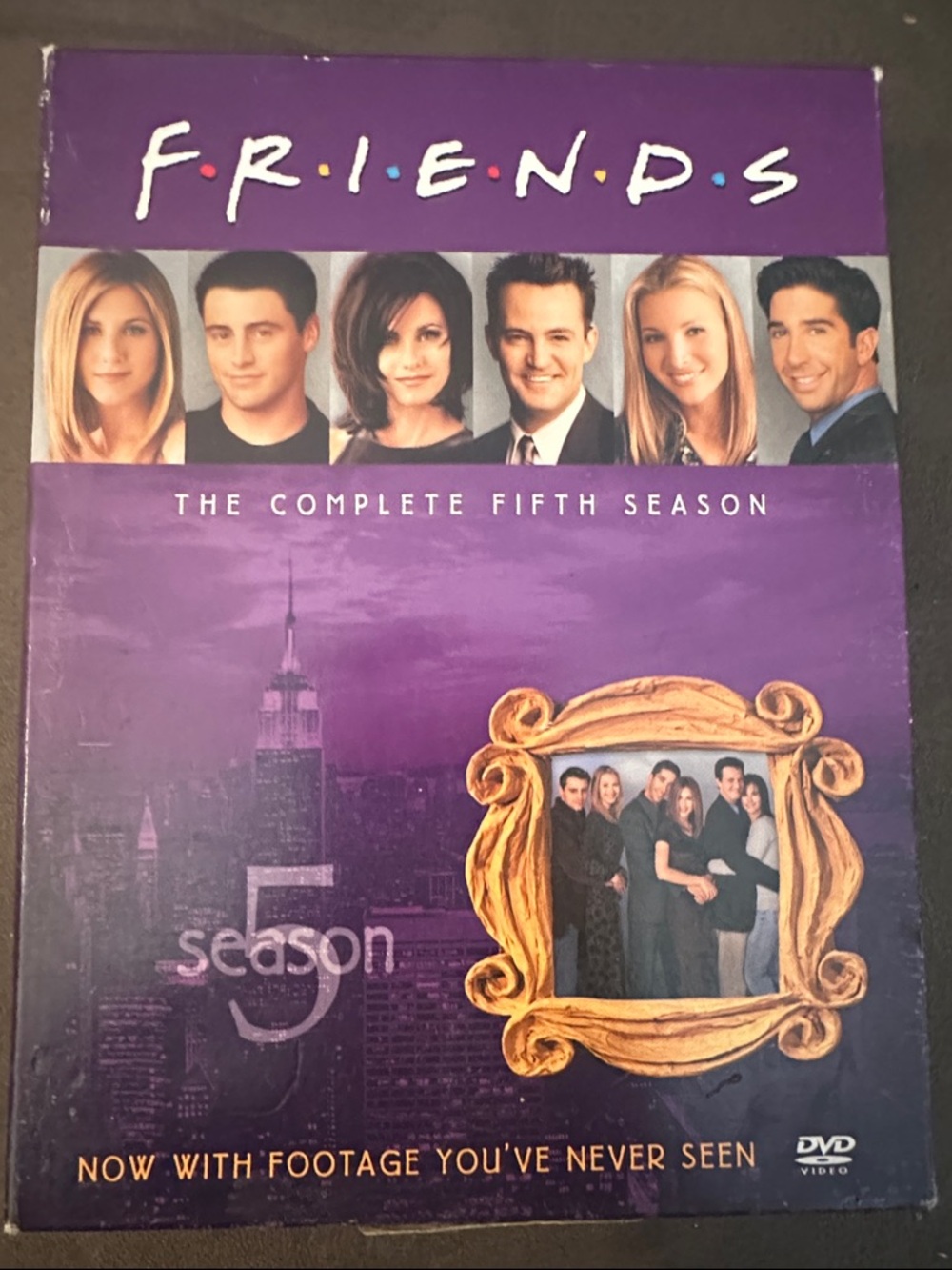 FRIENDS Season 5 DVD Box Set - Purple Cover